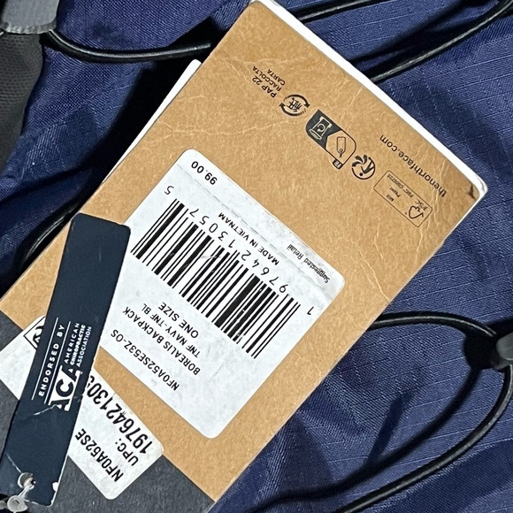 The North Face Deep Blue Backpack - Picture 1 of 6